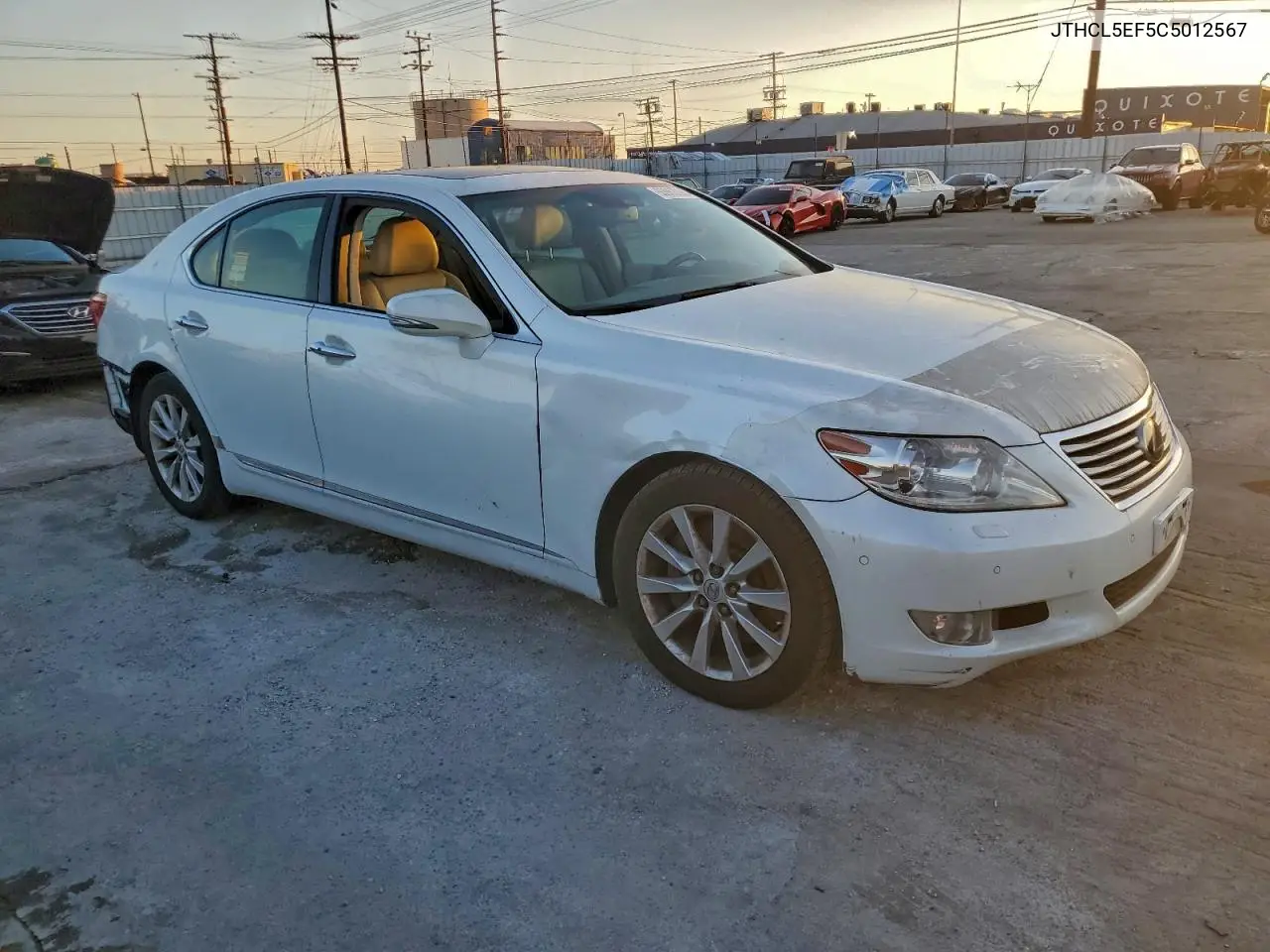 JTHCL5EF5C5012567 2012 Lexus Ls 460