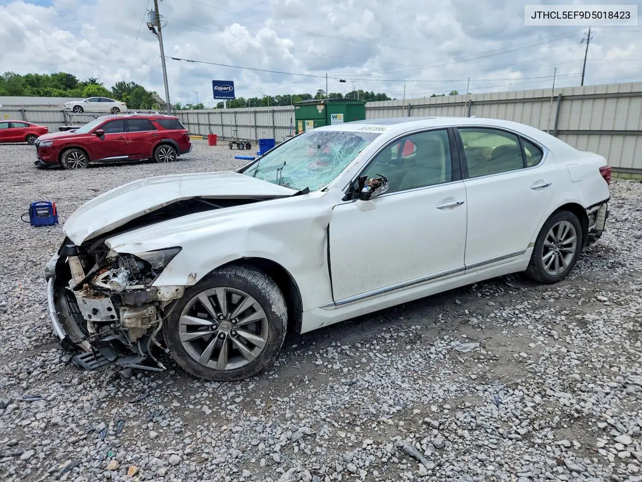 2013 Lexus Ls 460 VIN: JTHCL5EF9D5018423 Lot: 55167896