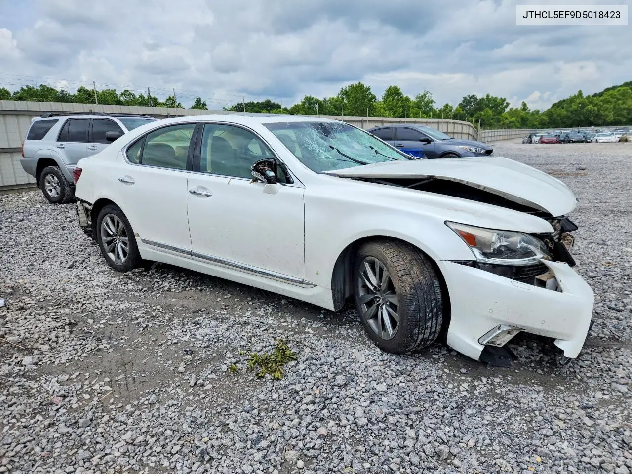 2013 Lexus Ls 460 VIN: JTHCL5EF9D5018423 Lot: 55167896