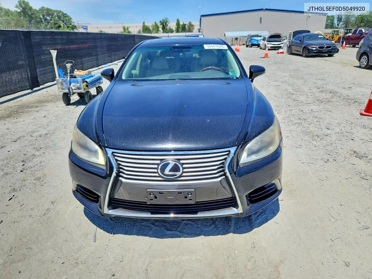 2013 Lexus Ls 460L VIN: JTHGL5EF0D5049920 Lot: 56441626