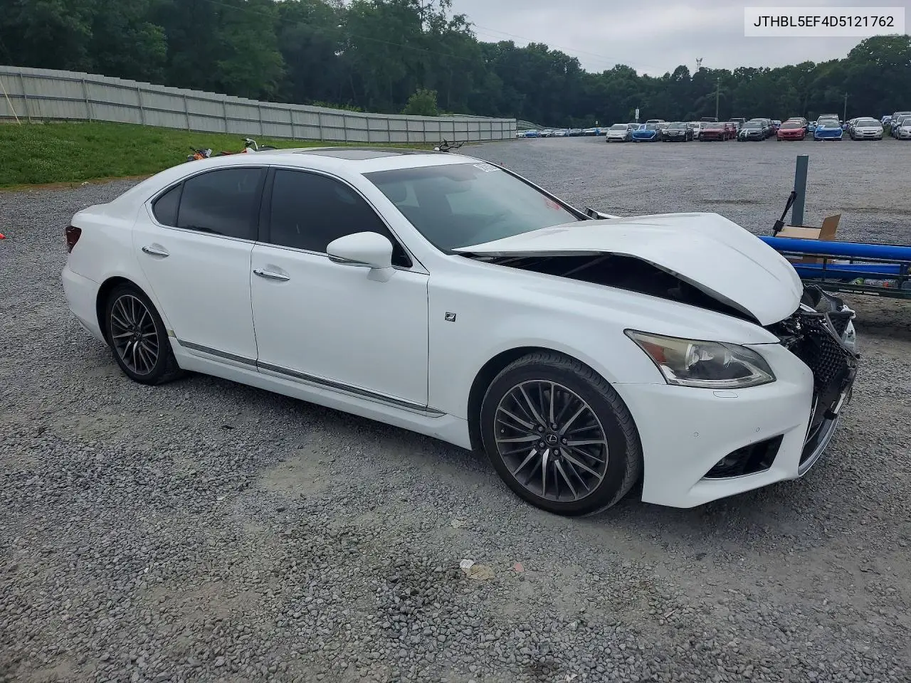 2013 Lexus Ls 460 VIN: JTHBL5EF4D5121762 Lot: 56791626