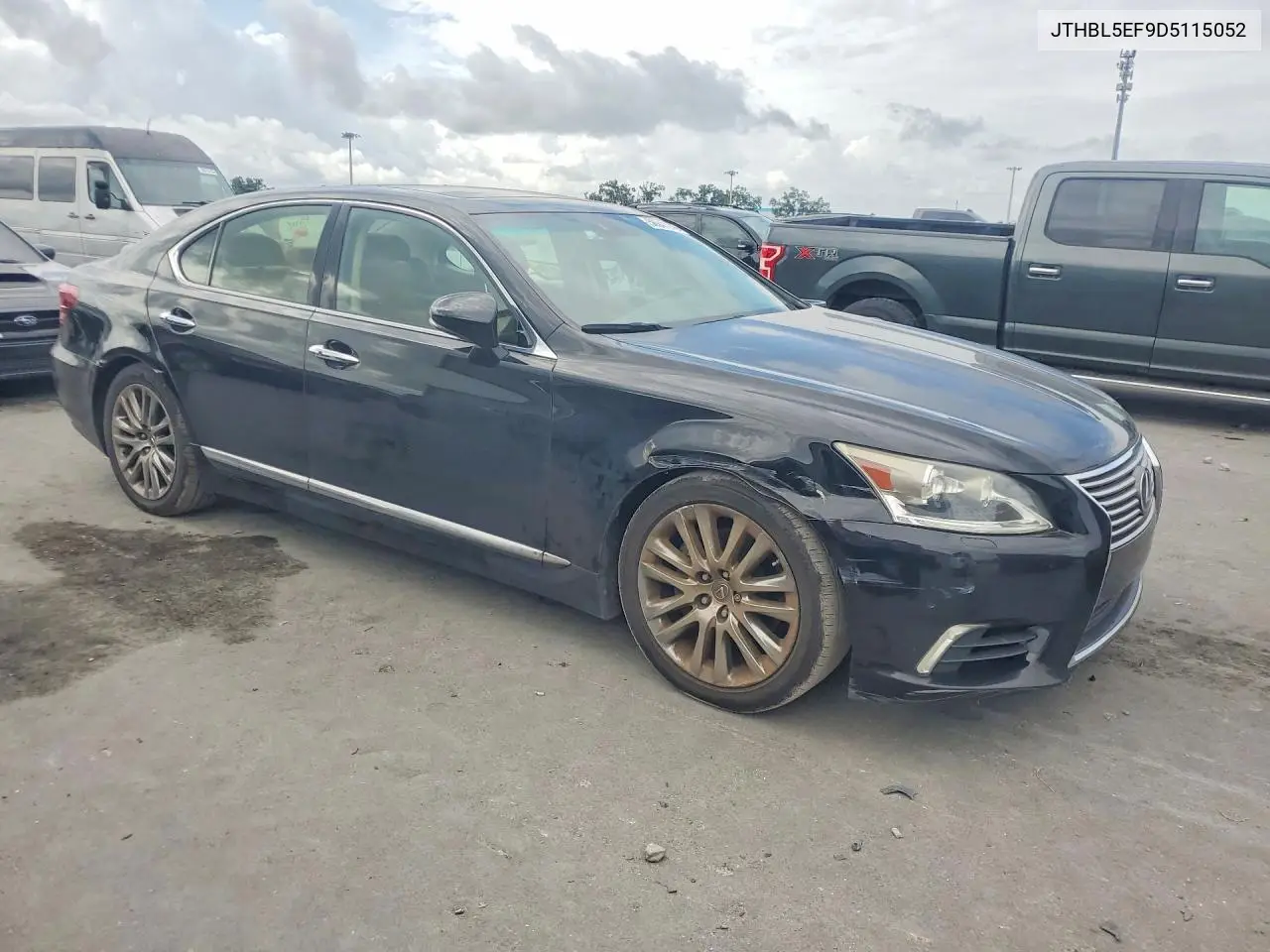 2013 Lexus Ls 460 VIN: JTHBL5EF9D5115052 Lot: 56941246