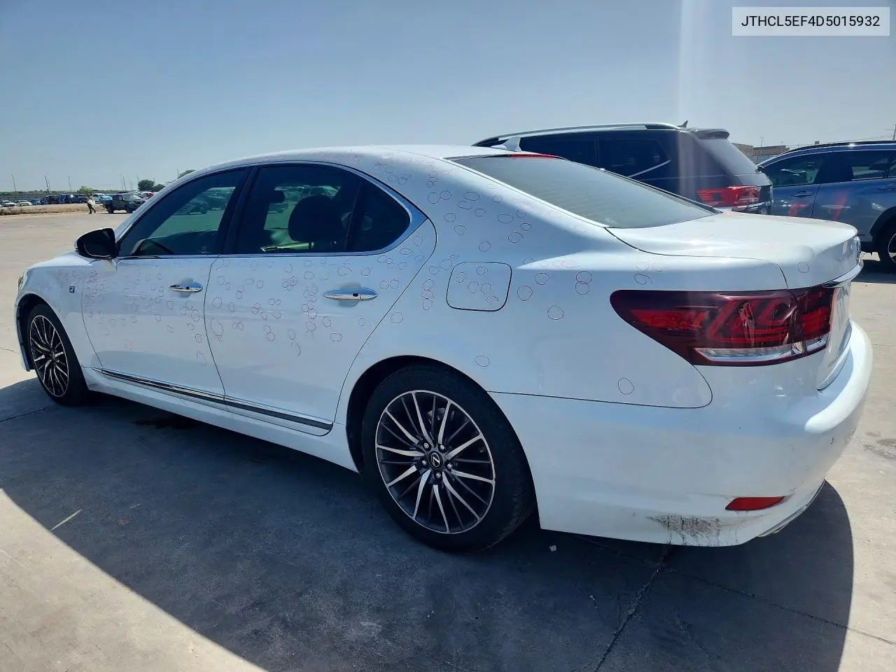 2013 Lexus Ls 460 VIN: JTHCL5EF4D5015932 Lot: 57934596