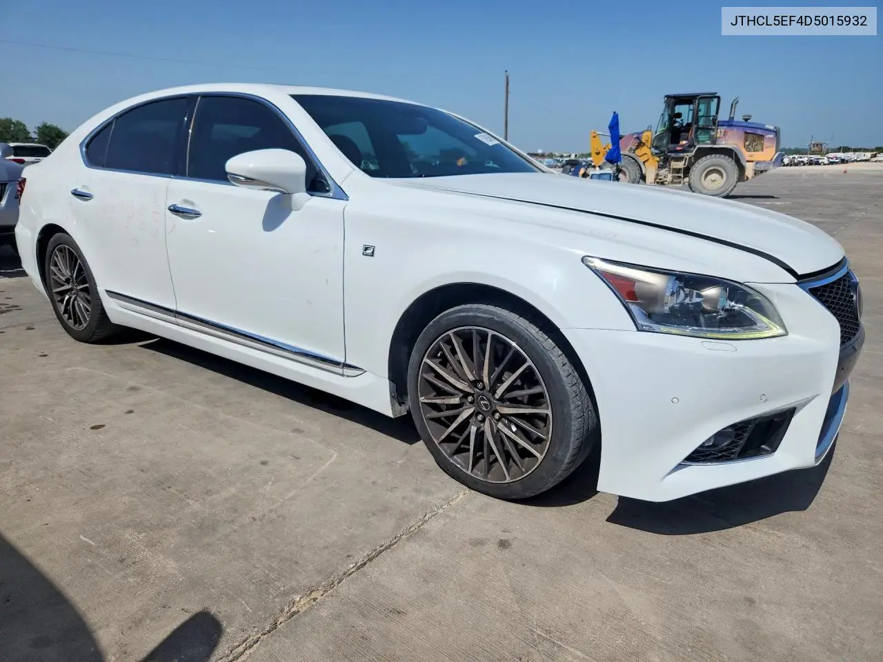 2013 Lexus Ls 460 VIN: JTHCL5EF4D5015932 Lot: 57934596