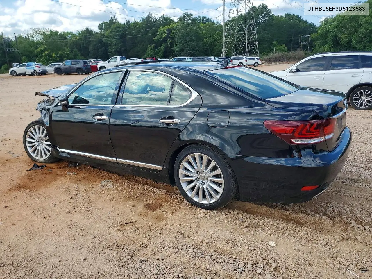 2013 Lexus Ls 460 VIN: JTHBL5EF3D5123583 Lot: 59147576