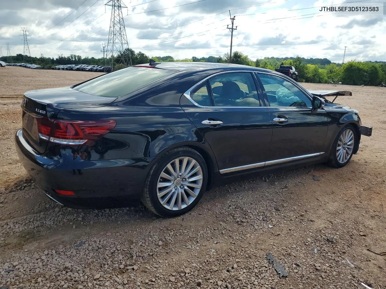 2013 Lexus Ls 460 VIN: JTHBL5EF3D5123583 Lot: 59147576