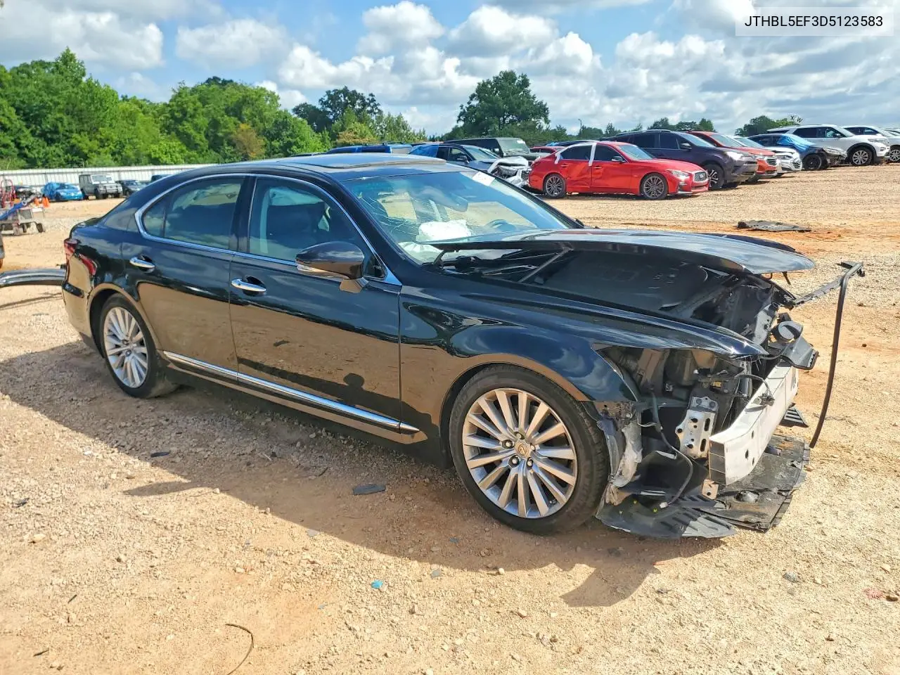 2013 Lexus Ls 460 VIN: JTHBL5EF3D5123583 Lot: 59147576
