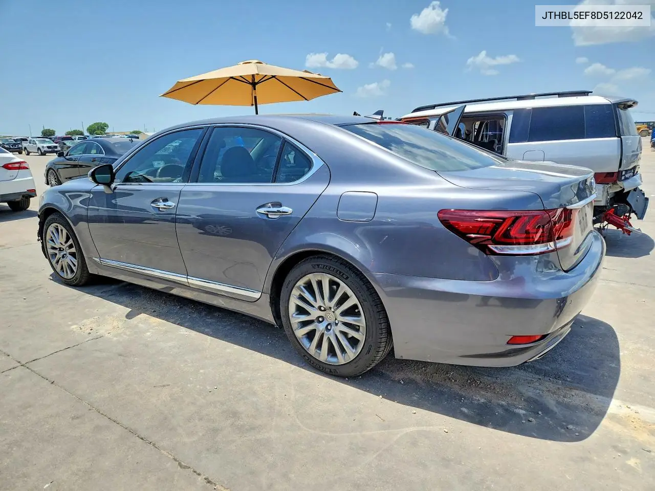 2013 Lexus Ls 460 VIN: JTHBL5EF8D5122042 Lot: 59791476