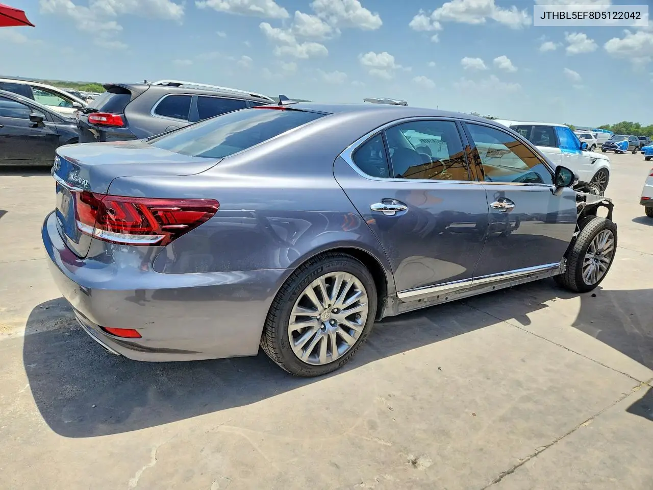 2013 Lexus Ls 460 VIN: JTHBL5EF8D5122042 Lot: 59791476