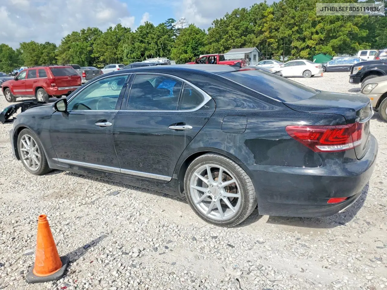2013 Lexus Ls 460 VIN: JTHBL5EF8D5119836 Lot: 59817136