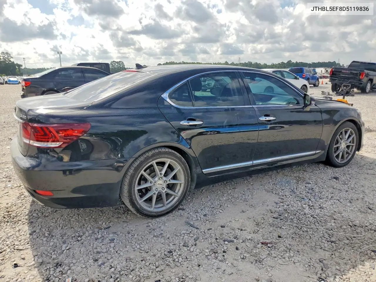 2013 Lexus Ls 460 VIN: JTHBL5EF8D5119836 Lot: 59817136