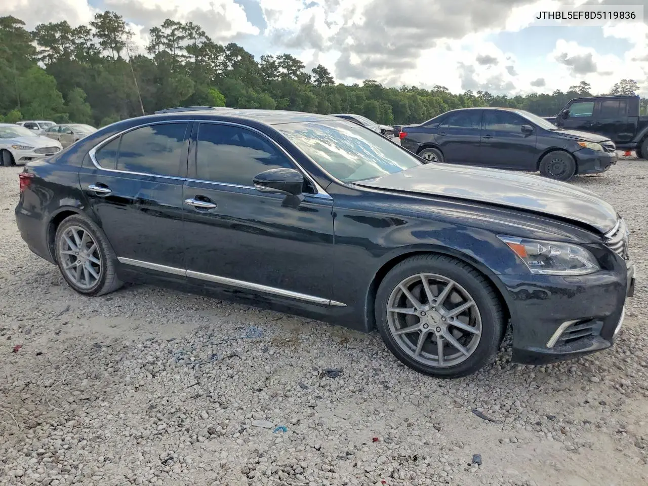 2013 Lexus Ls 460 VIN: JTHBL5EF8D5119836 Lot: 59817136