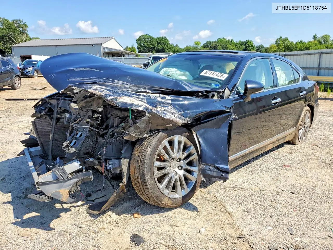 2013 Lexus Ls 460 VIN: JTHBL5EF1D5118754 Lot: 60151436