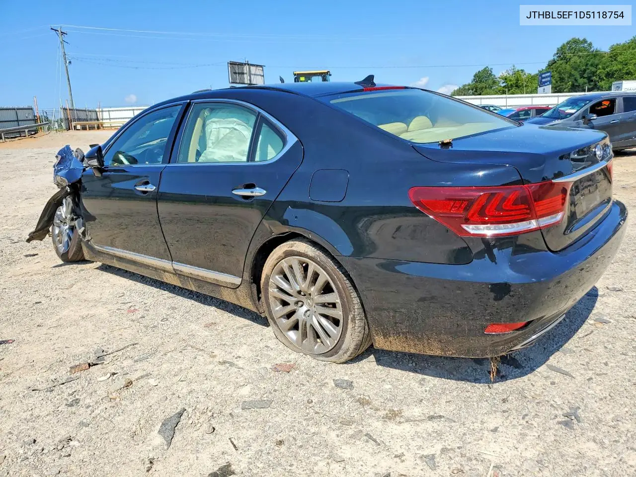 2013 Lexus Ls 460 VIN: JTHBL5EF1D5118754 Lot: 60151436
