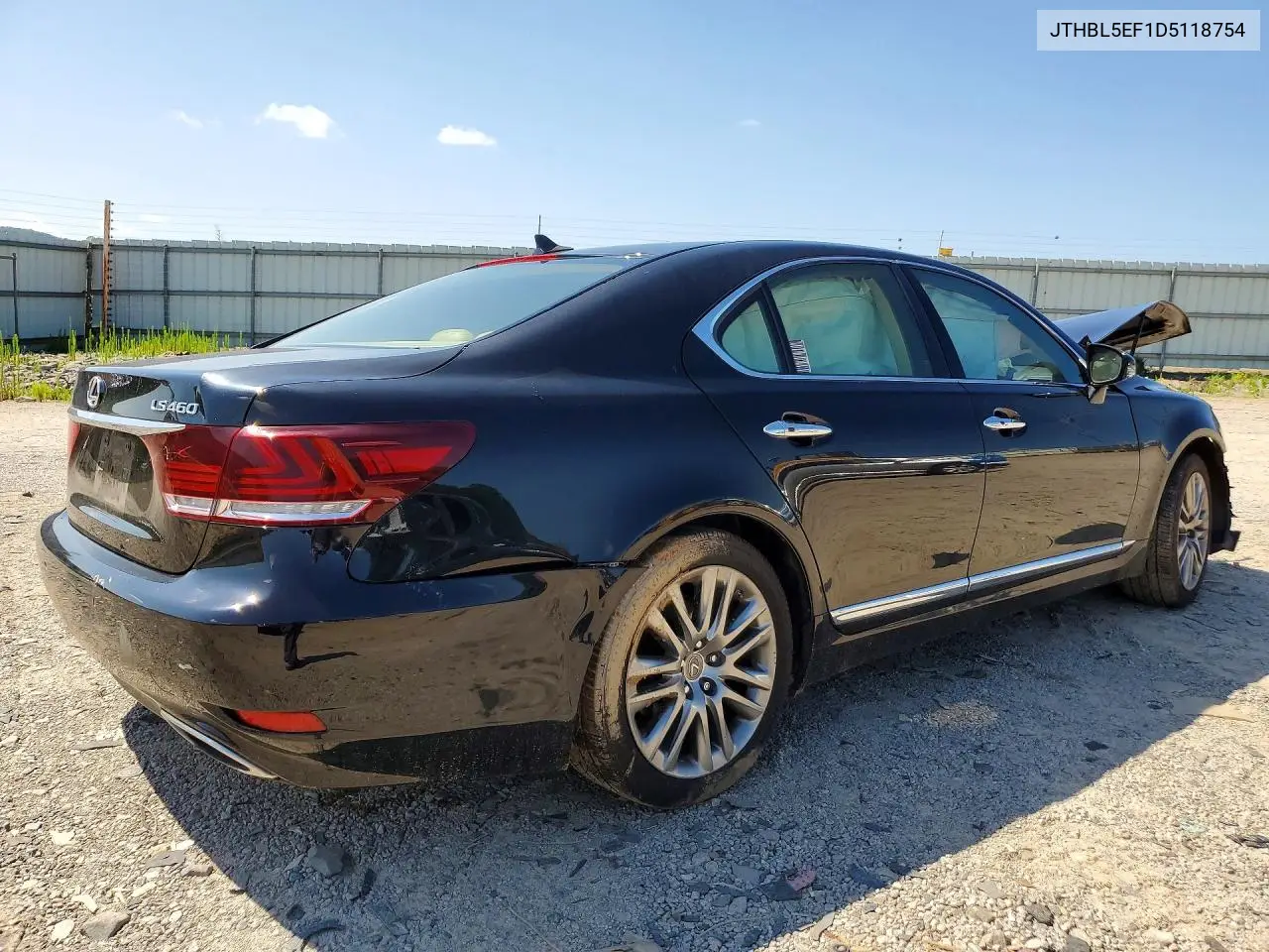 2013 Lexus Ls 460 VIN: JTHBL5EF1D5118754 Lot: 60151436