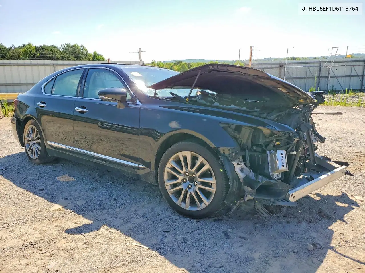 2013 Lexus Ls 460 VIN: JTHBL5EF1D5118754 Lot: 60151436