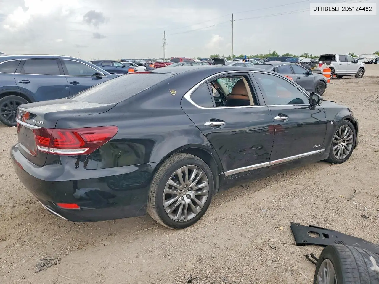 2013 Lexus Ls 460 VIN: JTHBL5EF2D5124482 Lot: 60211126