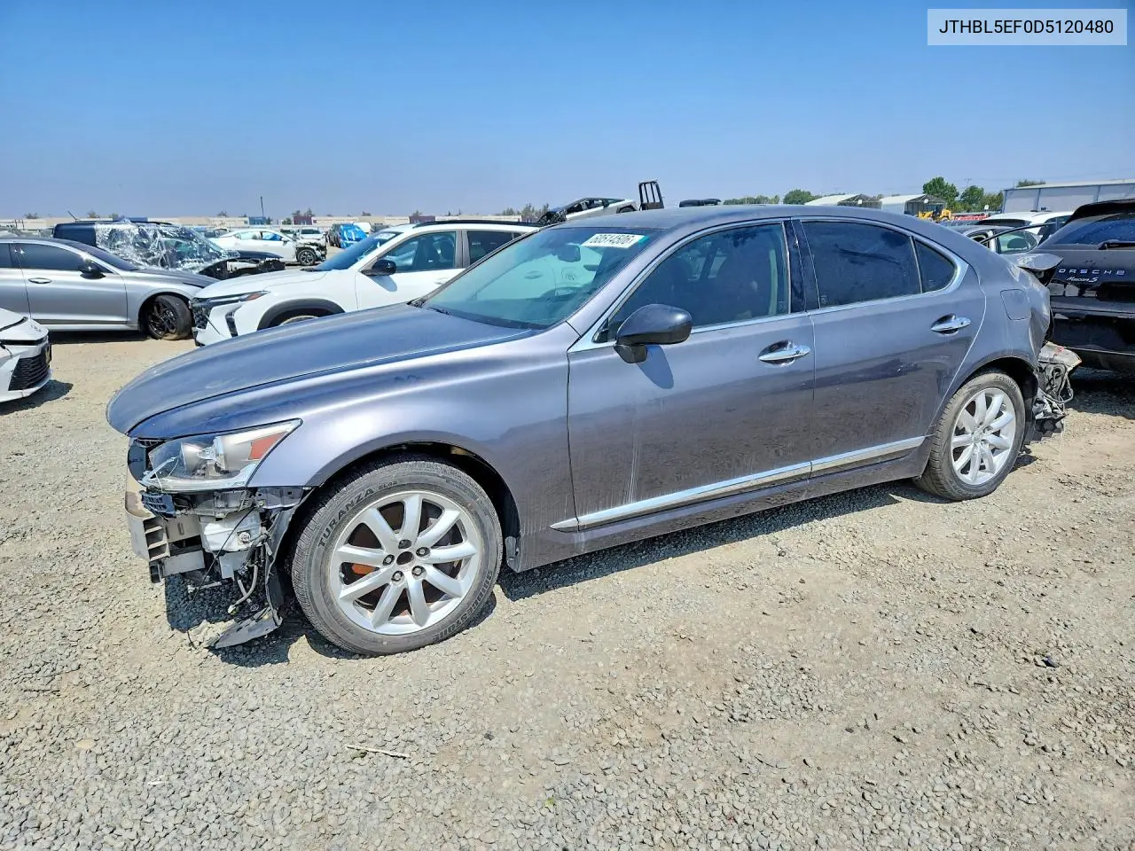 2013 Lexus Ls 460 VIN: JTHBL5EF0D5120480 Lot: 60514506