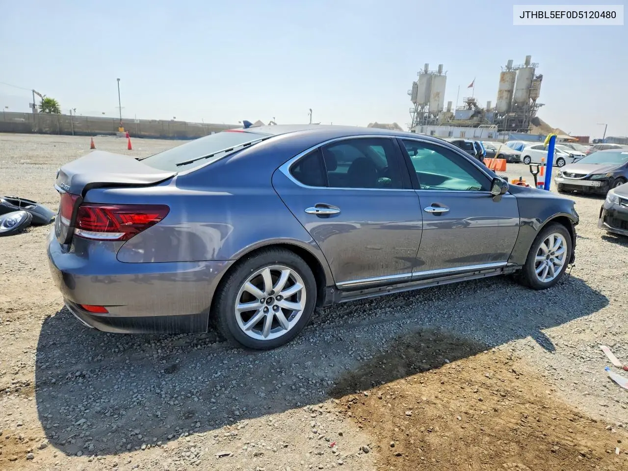 2013 Lexus Ls 460 VIN: JTHBL5EF0D5120480 Lot: 60514506