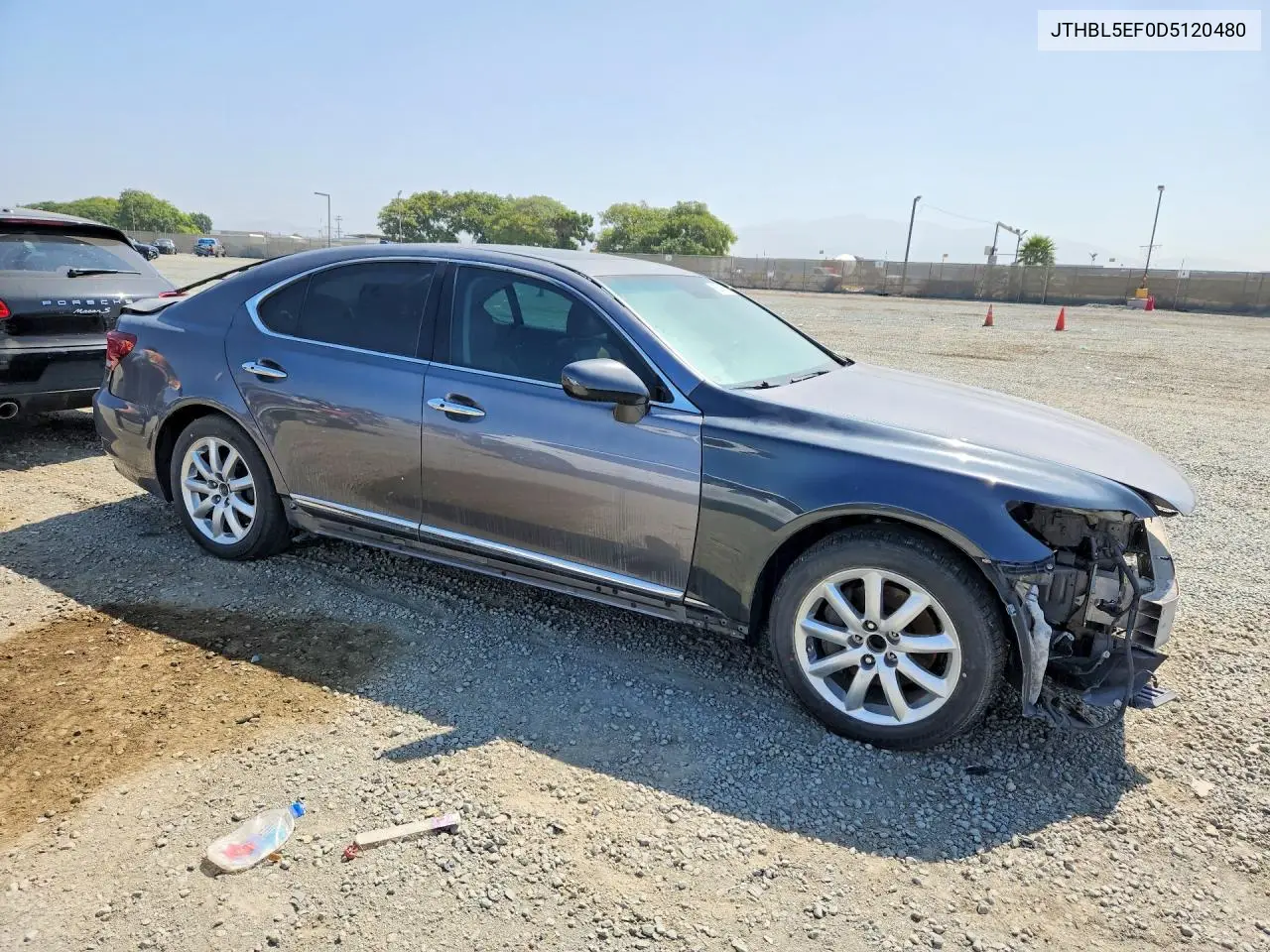 2013 Lexus Ls 460 VIN: JTHBL5EF0D5120480 Lot: 60514506