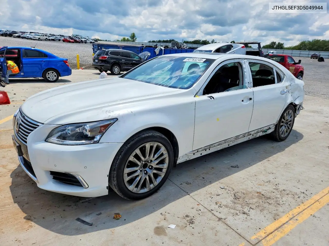 2013 Lexus Ls 460L VIN: JTHGL5EF3D5049944 Lot: 60763246