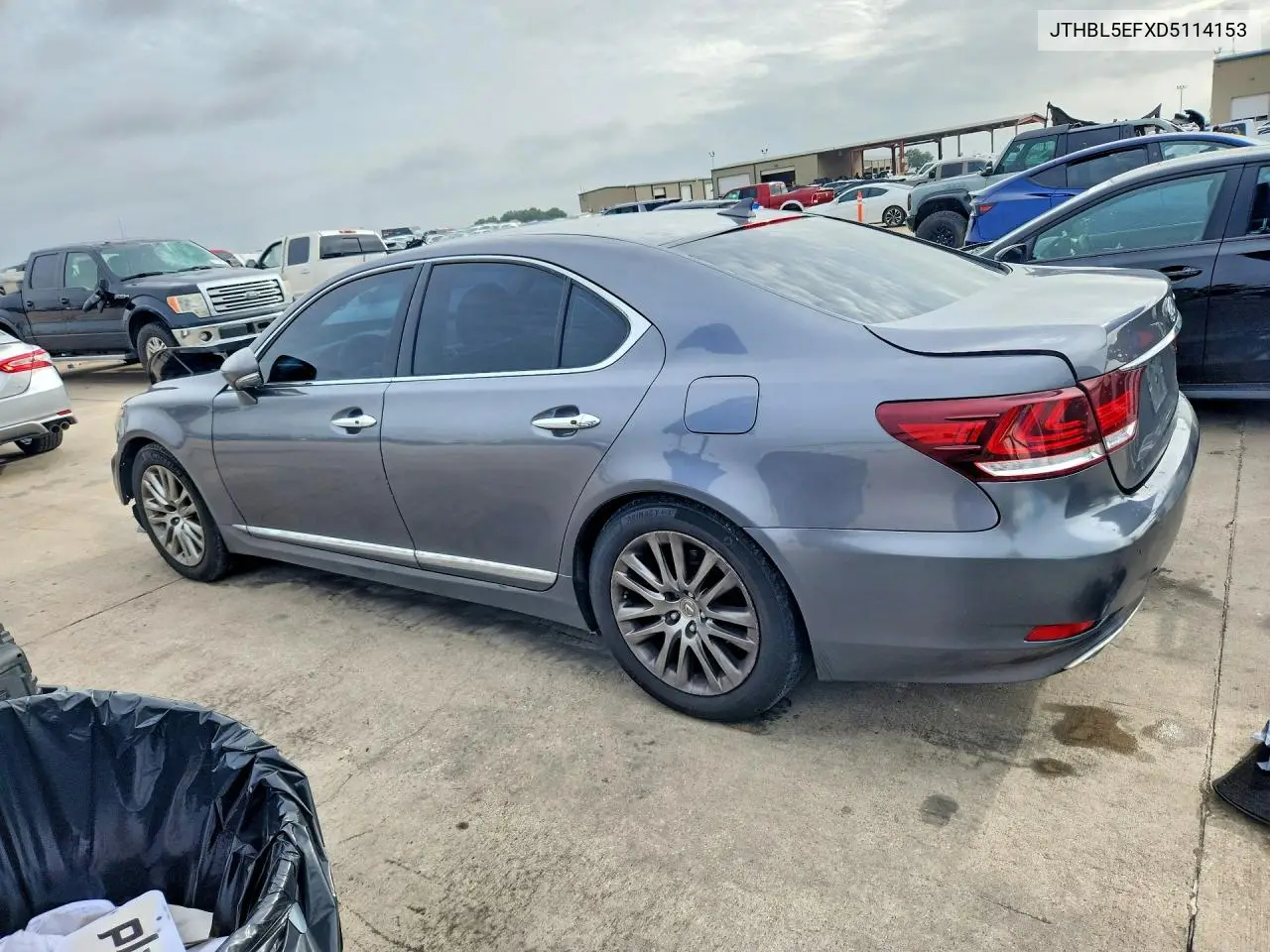 2013 Lexus Ls 460 VIN: JTHBL5EFXD5114153 Lot: 61192456