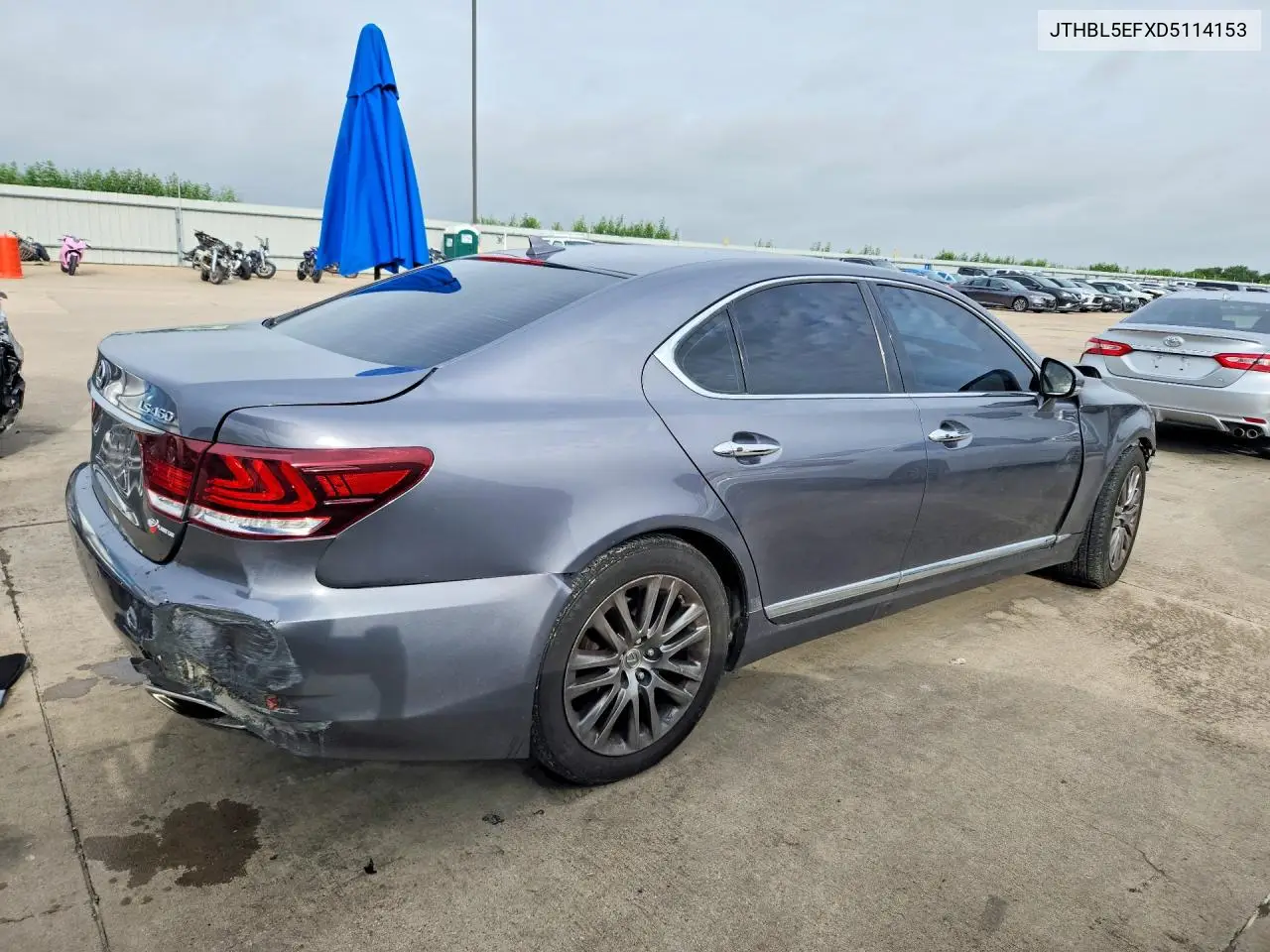 2013 Lexus Ls 460 VIN: JTHBL5EFXD5114153 Lot: 61192456