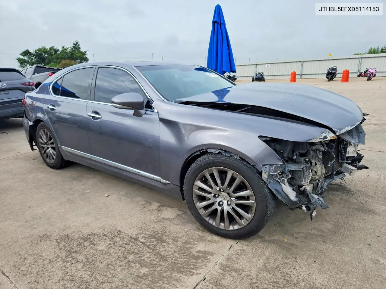 2013 Lexus Ls 460 VIN: JTHBL5EFXD5114153 Lot: 61192456