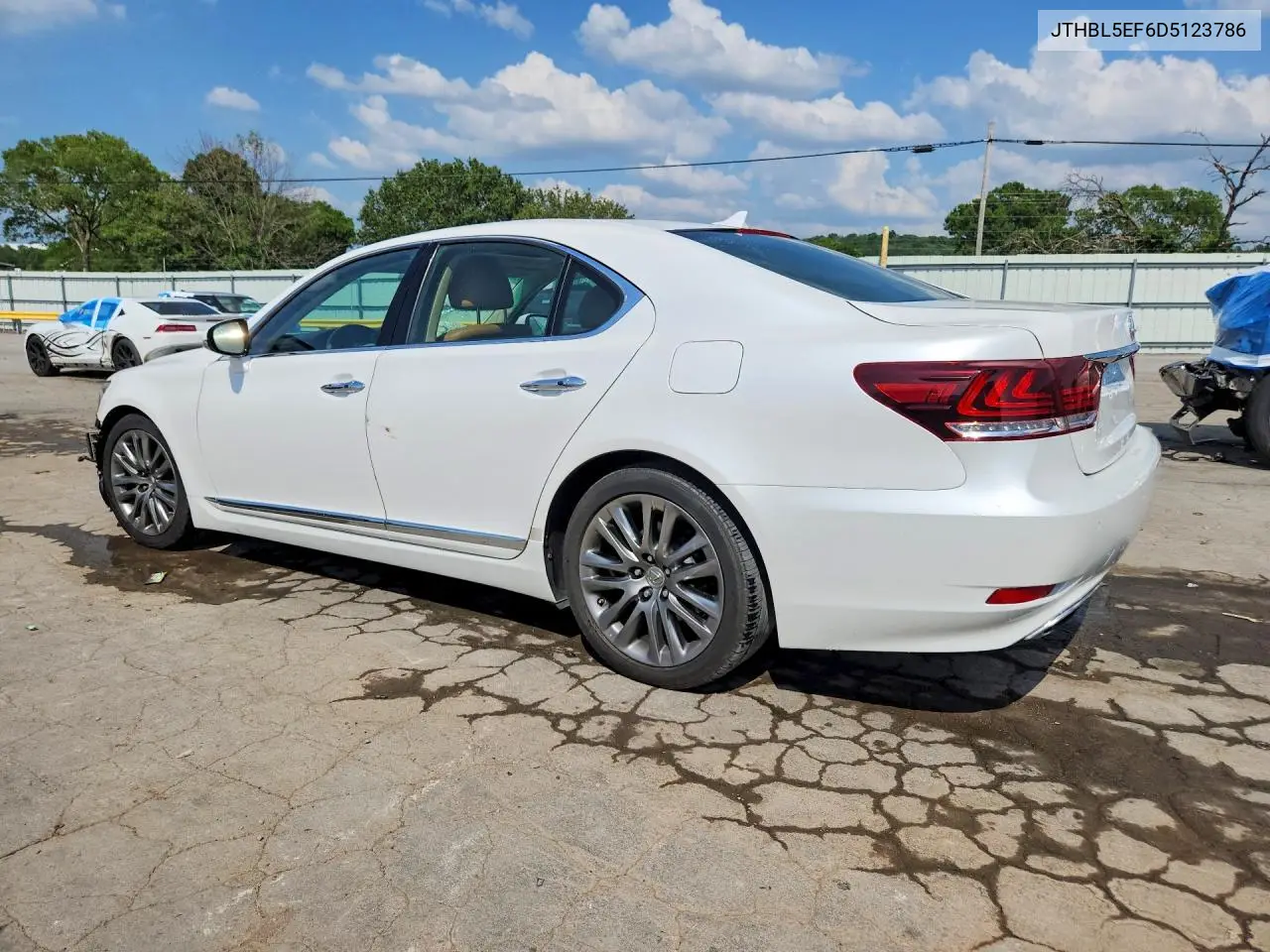 2013 Lexus Ls 460 Base VIN: JTHBL5EF6D5123786 Lot: 85634105