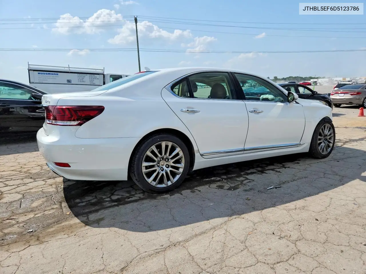 2013 Lexus Ls 460 Base VIN: JTHBL5EF6D5123786 Lot: 85634105