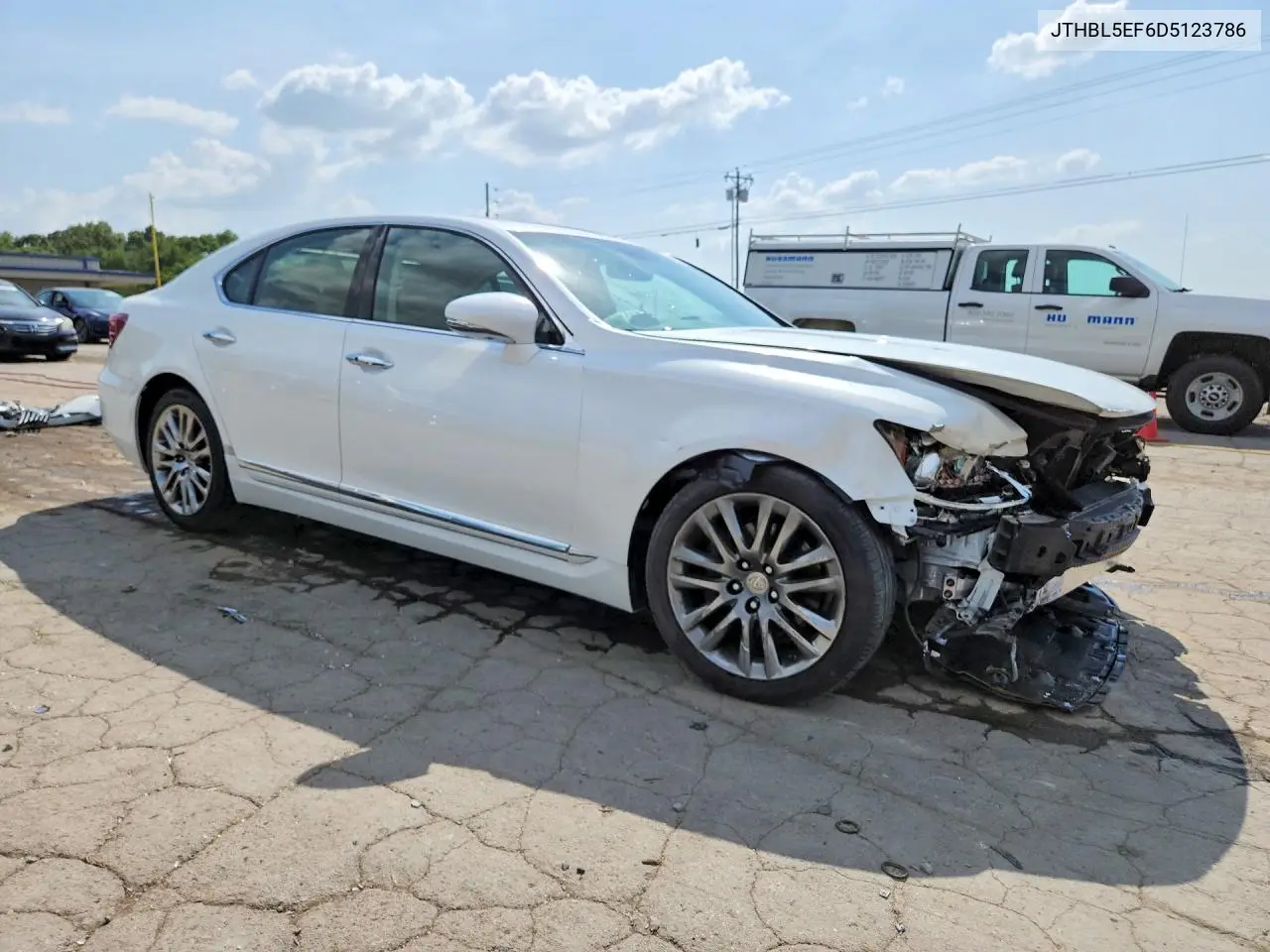 2013 Lexus Ls 460 Base VIN: JTHBL5EF6D5123786 Lot: 85634105