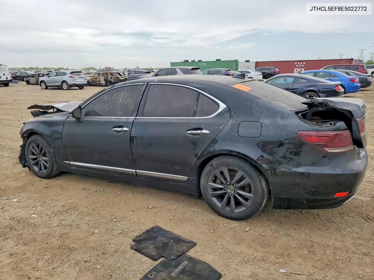 2014 Lexus Ls 460 VIN: JTHCL5EF8E5022772 Lot: 53265676