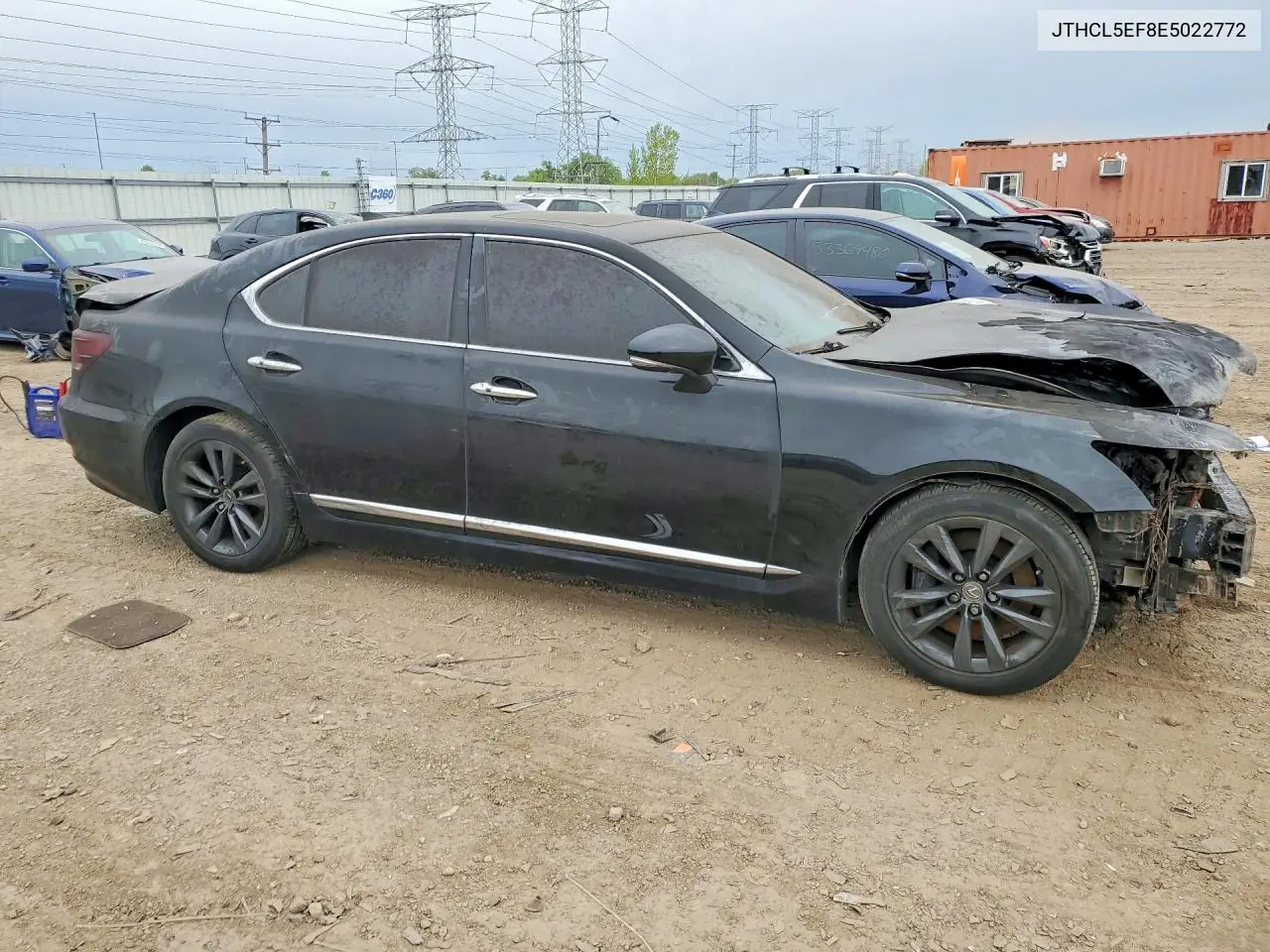 2014 Lexus Ls 460 VIN: JTHCL5EF8E5022772 Lot: 53265676