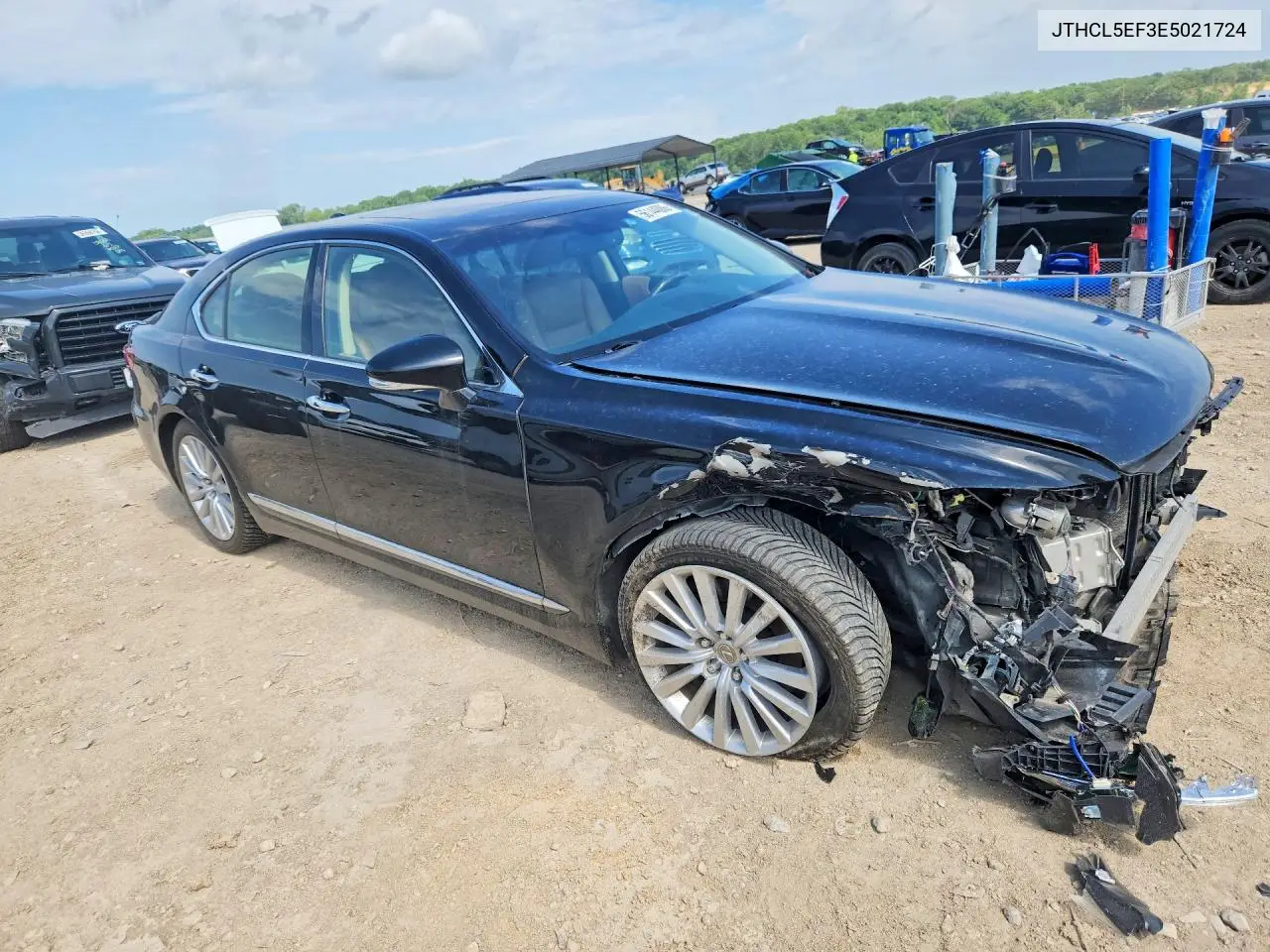 2014 Lexus Ls 460 VIN: JTHCL5EF3E5021724 Lot: 56144086