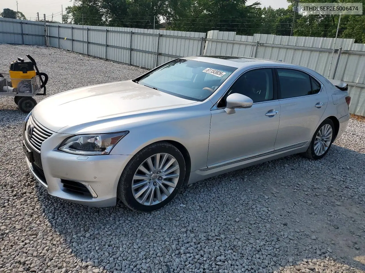 2014 Lexus Ls 460L VIN: JTHDL5EF2E5006474 Lot: 61153926