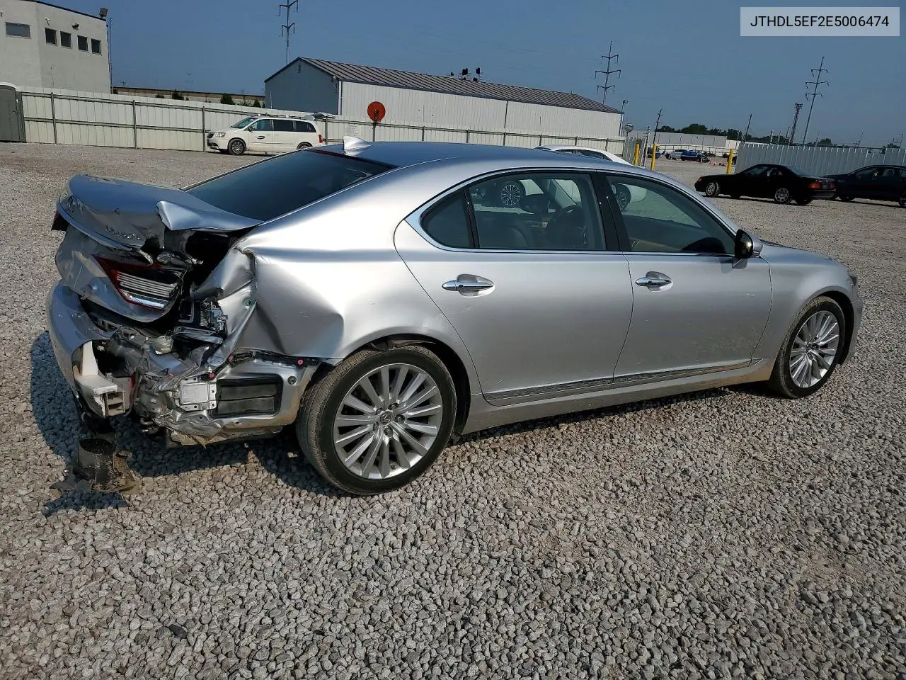 2014 Lexus Ls 460L VIN: JTHDL5EF2E5006474 Lot: 61153926