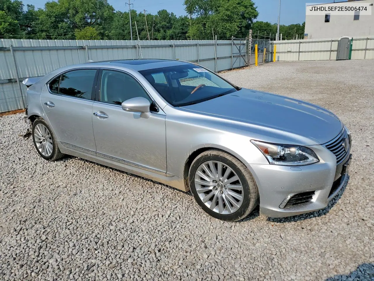 2014 Lexus Ls 460L VIN: JTHDL5EF2E5006474 Lot: 61153926