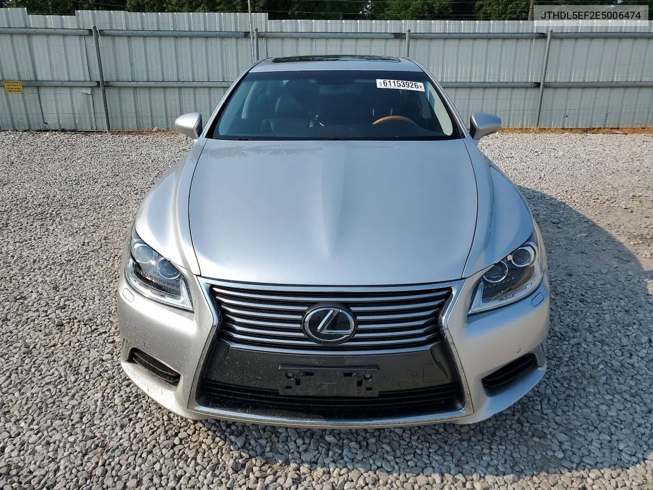 2014 Lexus Ls 460L VIN: JTHDL5EF2E5006474 Lot: 61153926