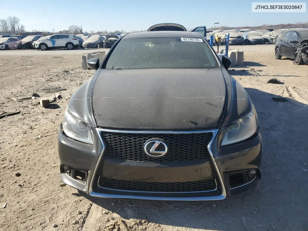 JTHCL5EF3E5020847 2014 Lexus Ls 460