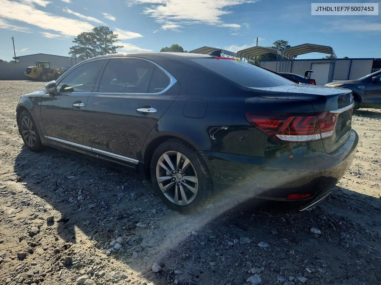2015 Lexus Ls 460L VIN: JTHDL1EF7F5007453 Lot: 57131356