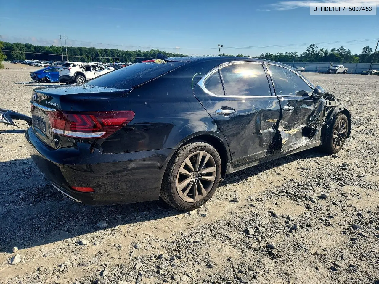 2015 Lexus Ls 460L VIN: JTHDL1EF7F5007453 Lot: 57131356