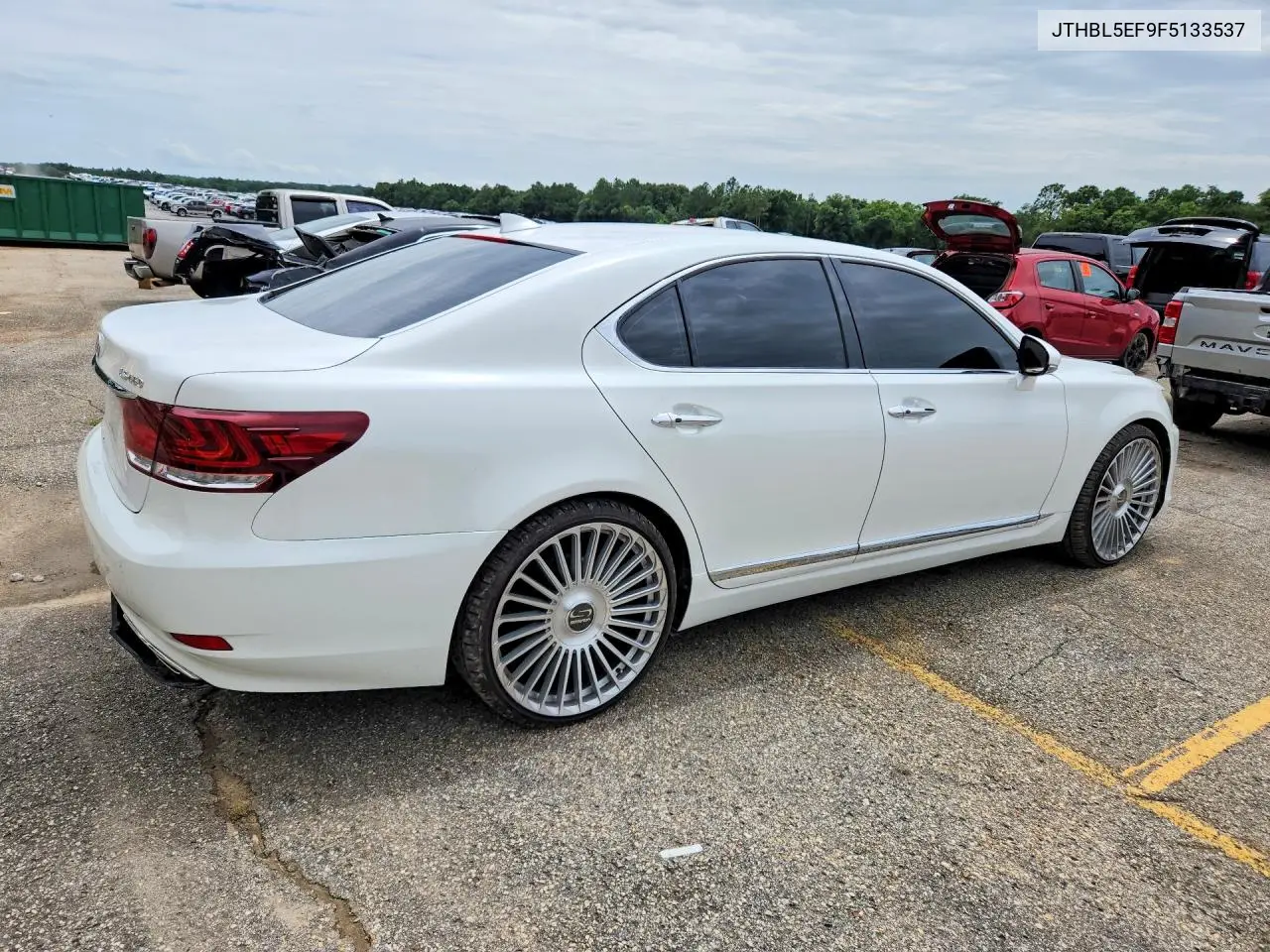2015 Lexus Ls 460 VIN: JTHBL5EF9F5133537 Lot: 57339846