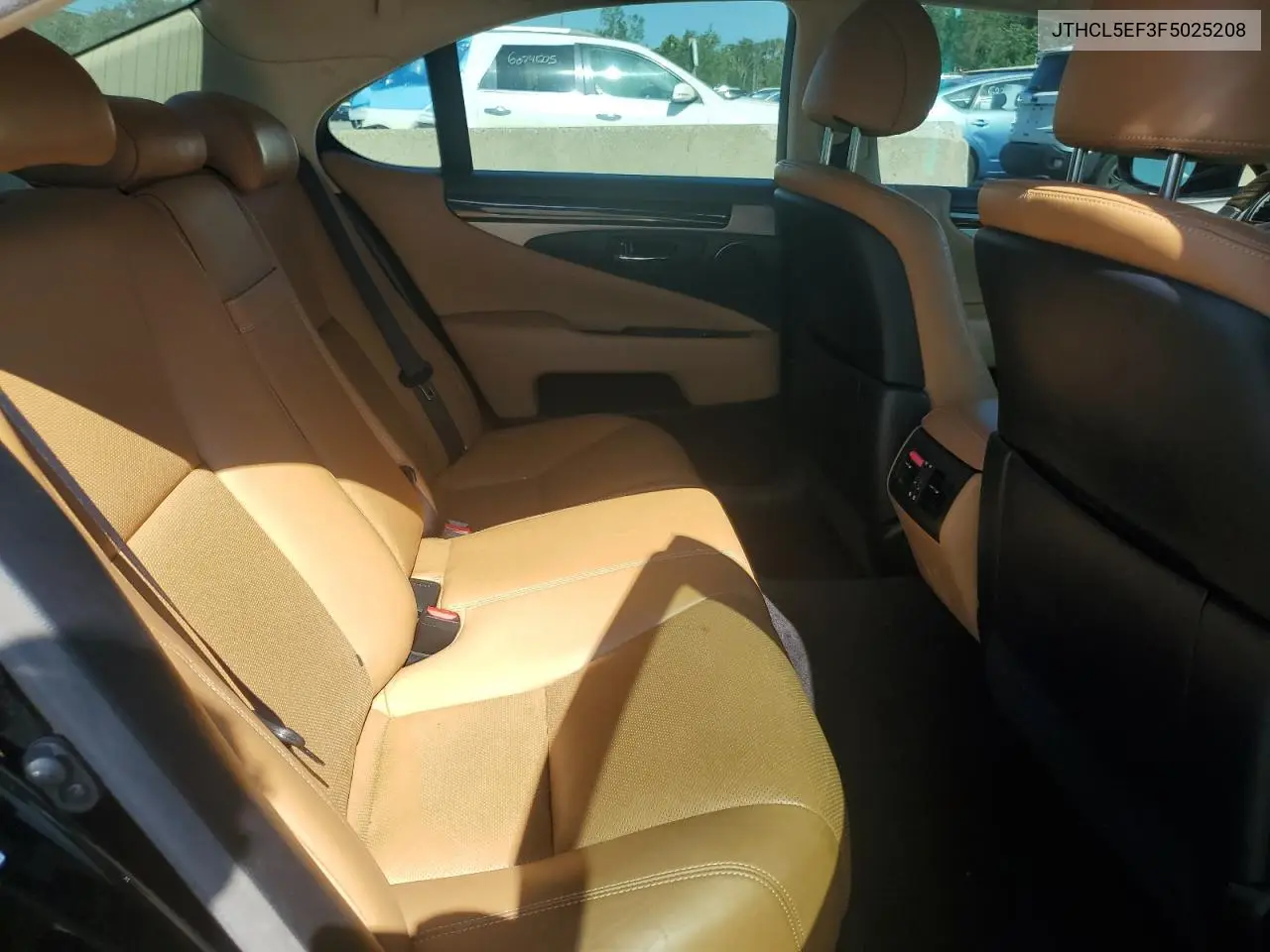 2015 Lexus Ls 460 VIN: JTHCL5EF3F5025208 Lot: 59785585