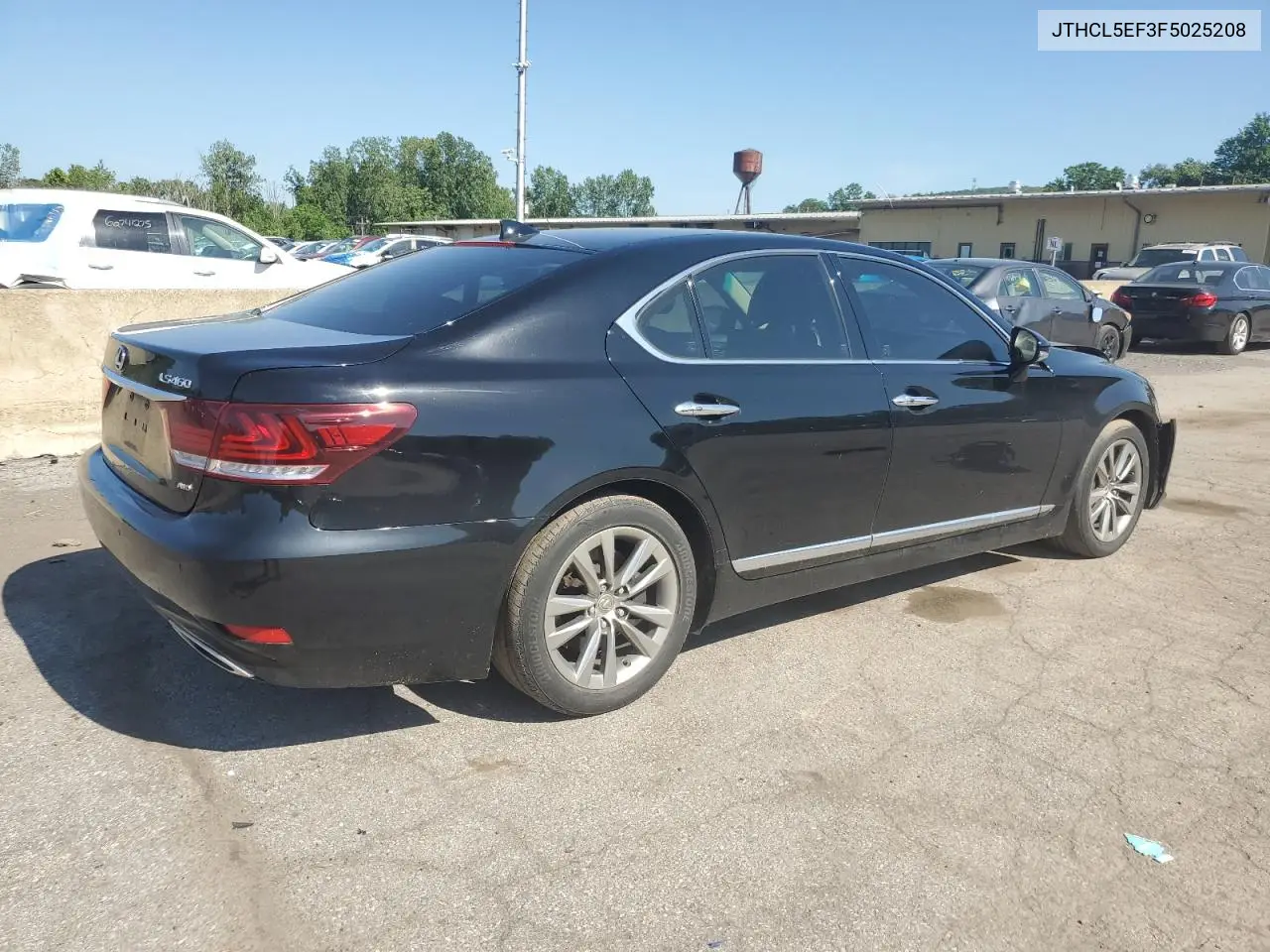 2015 Lexus Ls 460 VIN: JTHCL5EF3F5025208 Lot: 59785585