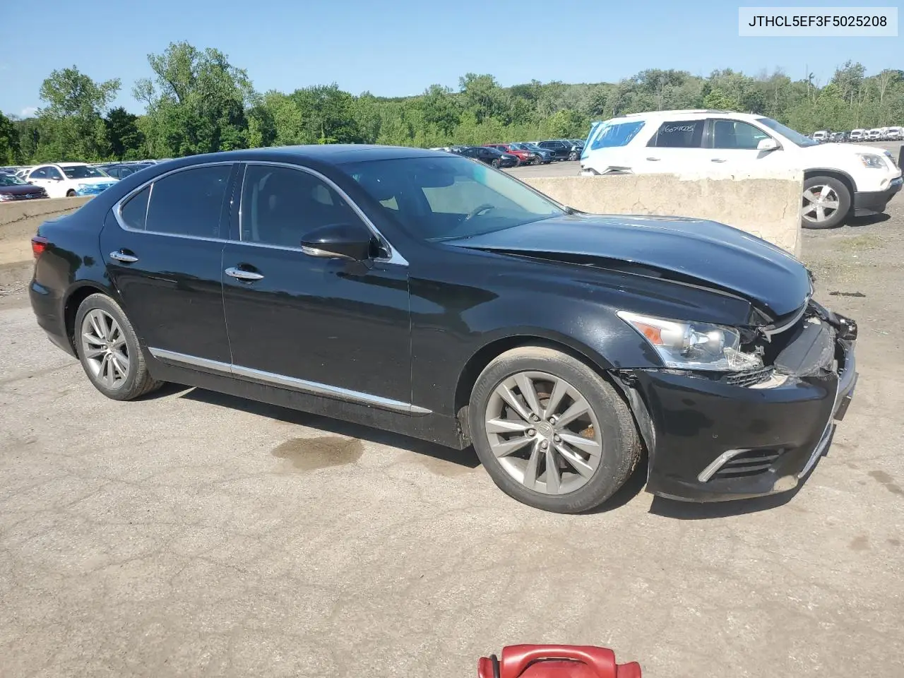 2015 Lexus Ls 460 VIN: JTHCL5EF3F5025208 Lot: 59785585