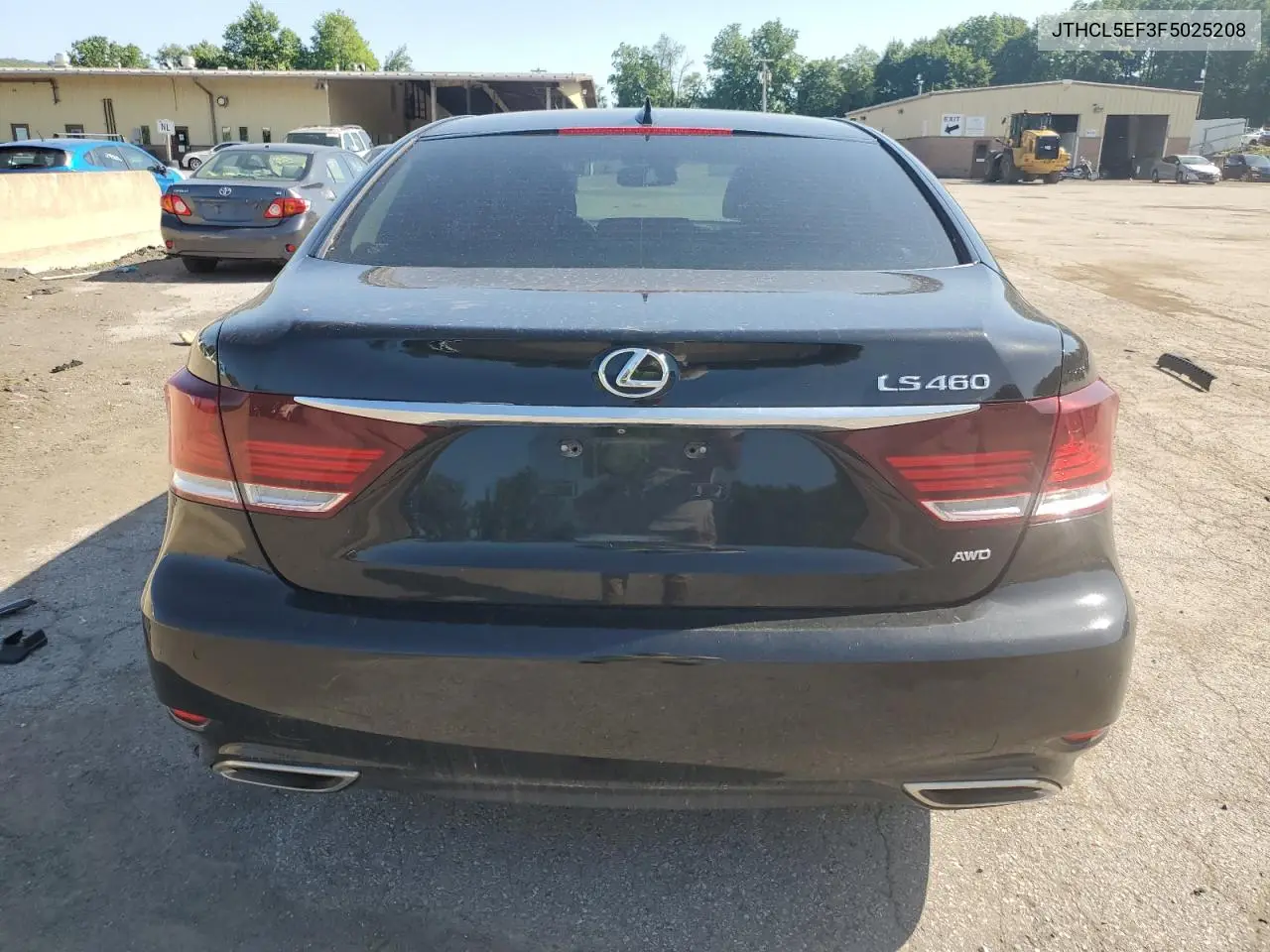 2015 Lexus Ls 460 VIN: JTHCL5EF3F5025208 Lot: 59785585