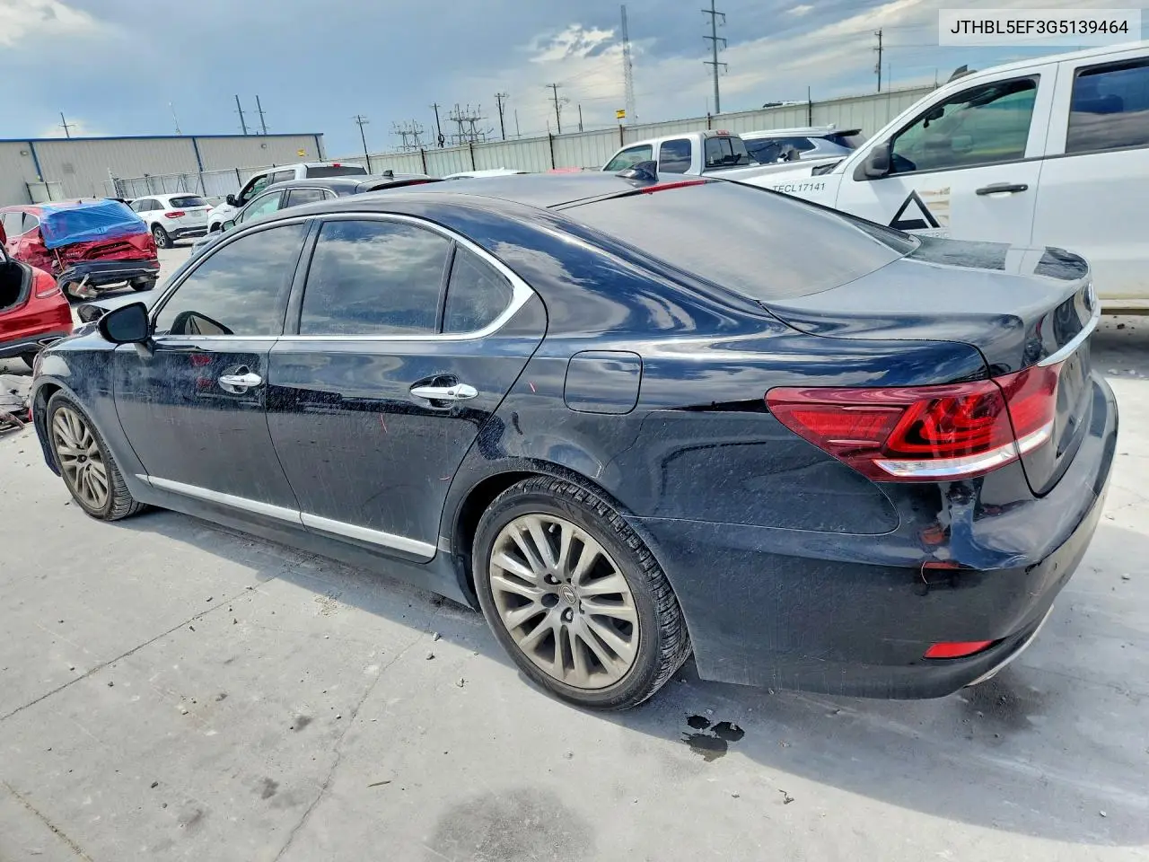 2016 Lexus Ls 460 VIN: JTHBL5EF3G5139464 Lot: 56165466