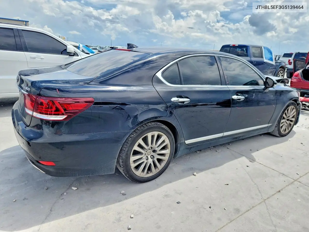 2016 Lexus Ls 460 VIN: JTHBL5EF3G5139464 Lot: 56165466