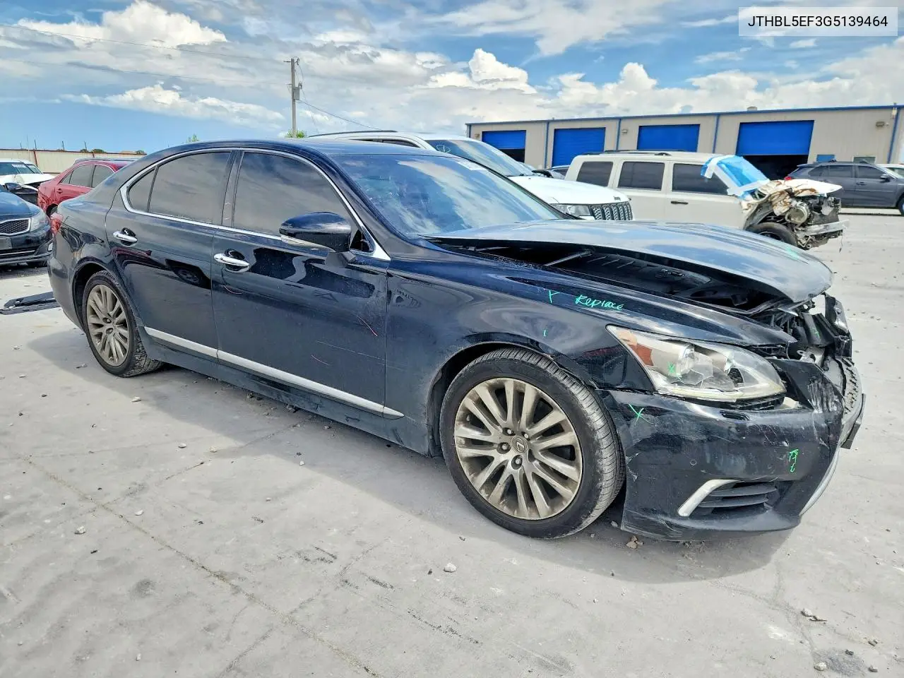 2016 Lexus Ls 460 VIN: JTHBL5EF3G5139464 Lot: 56165466