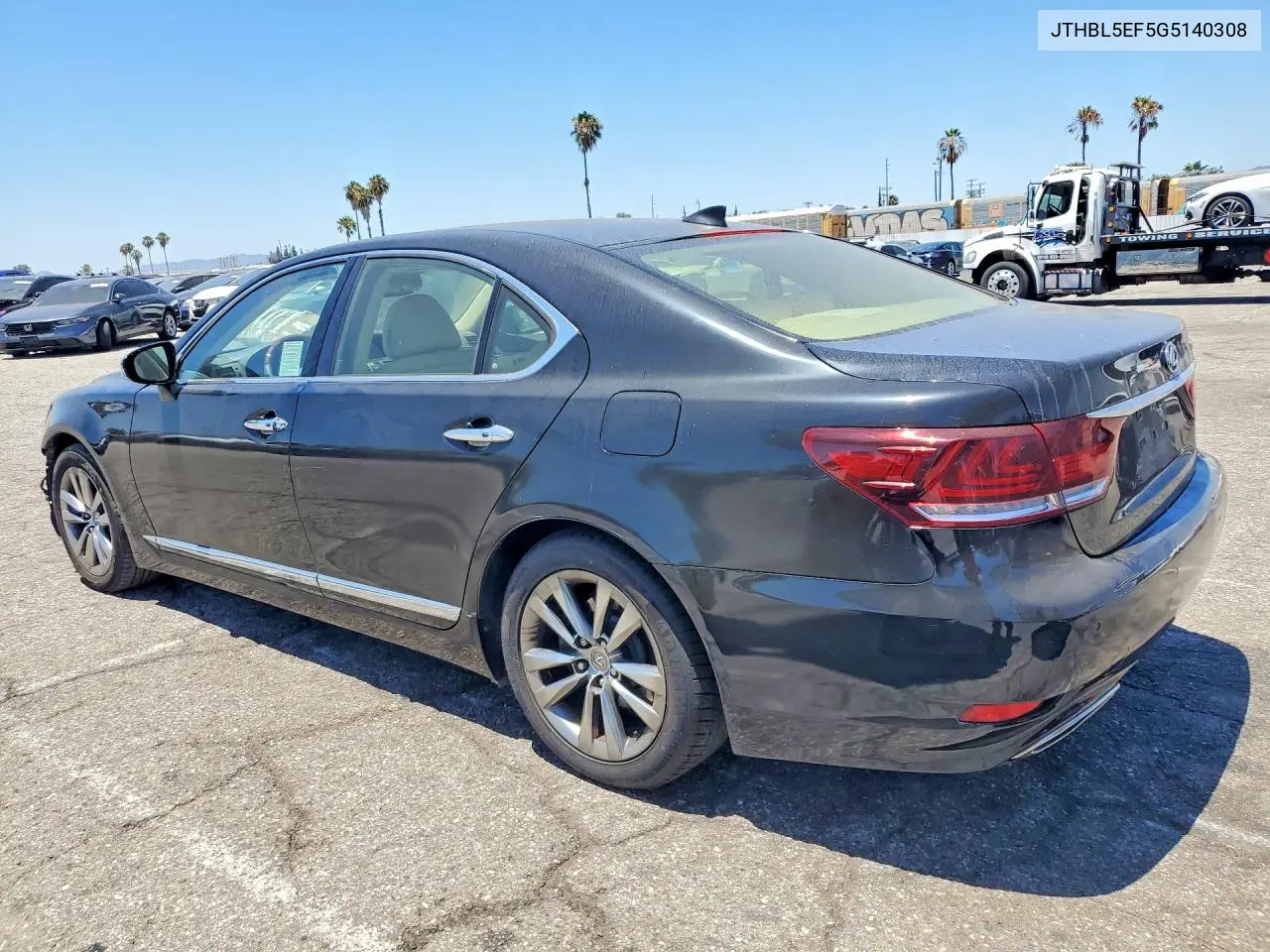 2016 Lexus Ls 460 VIN: JTHBL5EF5G5140308 Lot: 59376106